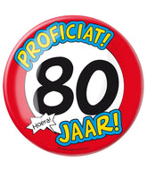 Button 80 jaar
